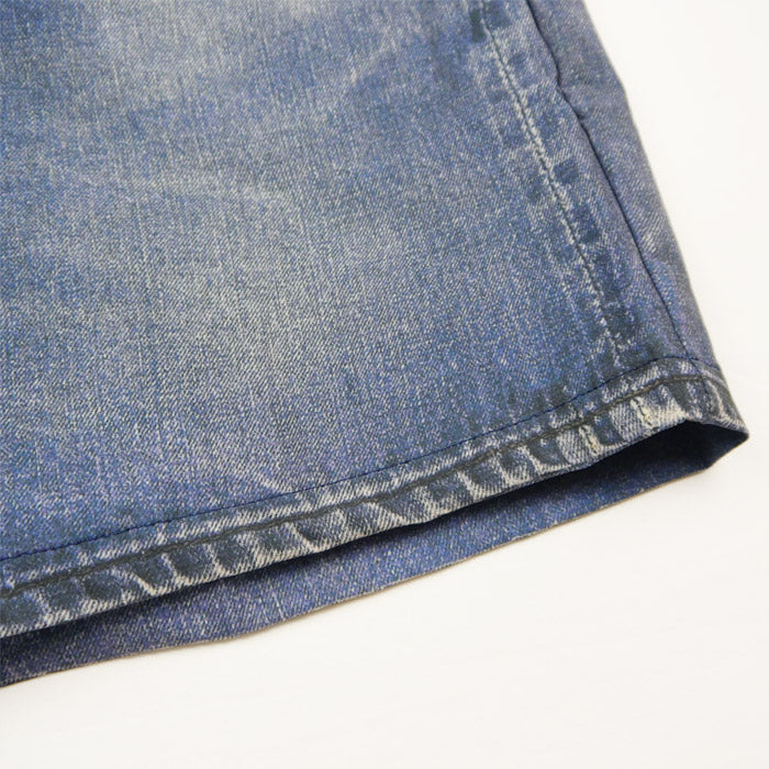トルク TA-5003 Trompe L’oeil Printed Shorts (1960s Denim Shorts) デニムショーツ メンズ