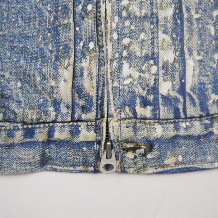 トルク TA-2001 Trompe L’oeil Printed Jacket (1950 Type-1 T-Back) ファーストタイプ デニムジャケット メンズ
