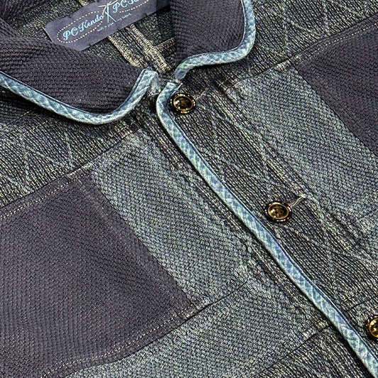 PC KENDO KATSU JACKET W / PLATINUM CHARM:BULE