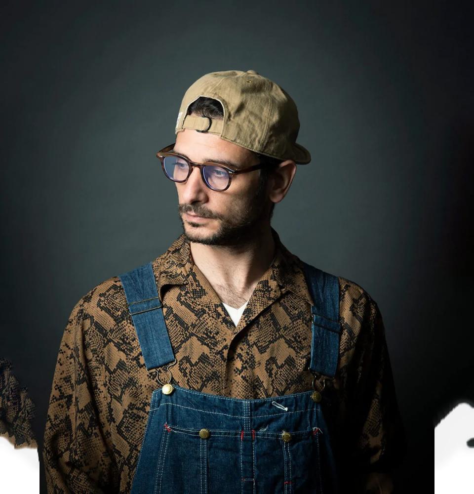 ミスターファットマン 5203006 Billie ベージュ メンズ キャップ 帽子 硫化染め サイズ調整可能