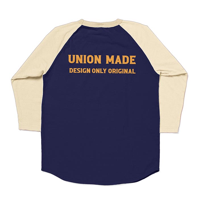 ステュディオ・ダ・ルチザン 8078B ラグラン7分袖Tシャツ NY×BE