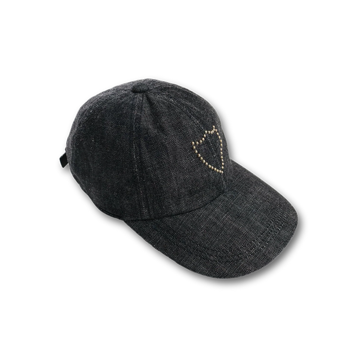 FULL COUNT 6209HTC Black DenimCap On Studs by Zip Stevenson HTC