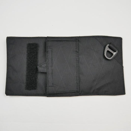 コムフィーアウトドアガーメント CMF2302-AC22 SMART WALLET X-PAC スマート ウォレット ブラック 財布 ミニウォレット コインケース アウトドア