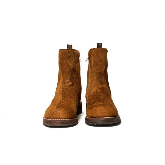 ローリングダブトリオ RDT-A14 CASPER Tobacco Oil Suede キャスパー タバコ オイルスエード メンズ レザー サイドジップ ブーツ