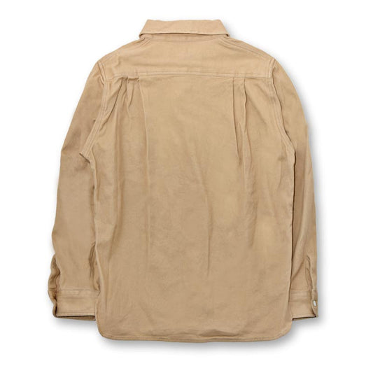 フルカウント 4079-1 Cotton Wool CPO Shirts コットン ウール シャツ Beige メンズ