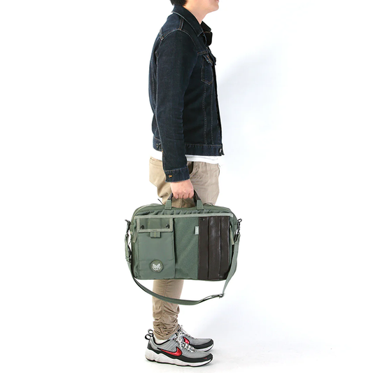 HARVEST LABEL(ハーヴェストレーベル) CUSTOM ビジネス ブリーフ型 スーパーナイロン HC-0110:セージグリーン