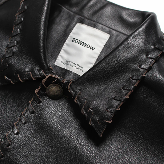 BOWWOW(バウワウ) BRAIDED LEATHER COVERALL