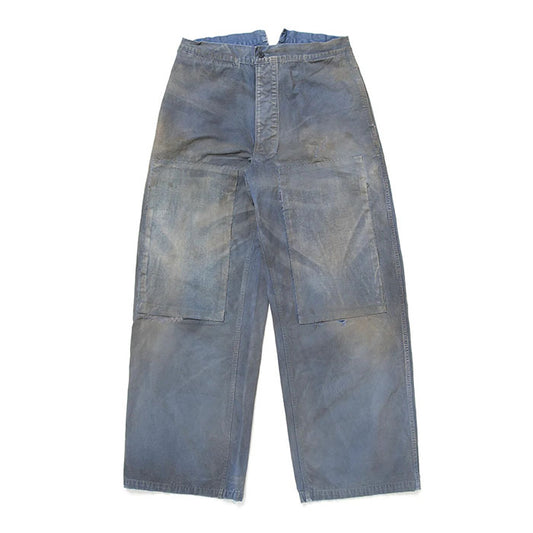 MARU SANKAKU PEKE French Work Boro Pants【MSP-1007】