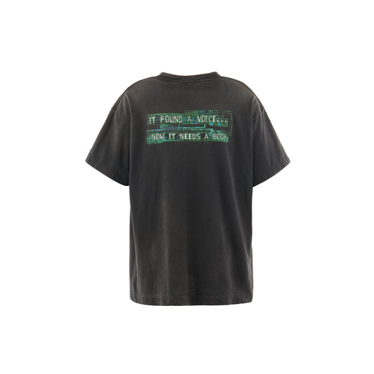 セントマイケル SM-YS1-0000-C31 GS_SS TEE / GITS / BLACK 攻殻機動隊 コラボ Tシャツ