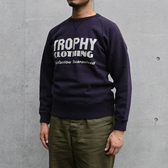 Block Logo Freedom Sleeve Sweatshirt / TR24AW-205:Dusky Purple