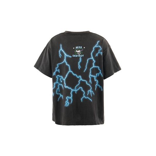 セントマイケル SM-YS1-0000-002 SS TEE / MEDUSA / BLACK メンズ 半袖 プリントTシャツ