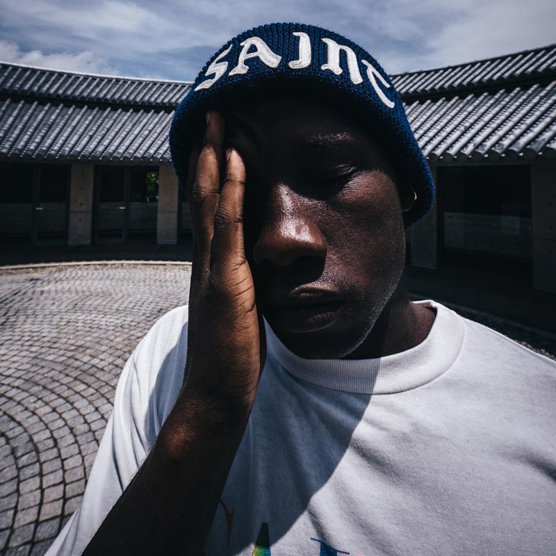セントマイケル SM-YS1-0000-0082 KNIT CAP / SAINT / NAVY メンズ ニットキャップ