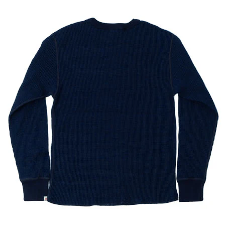 UES ビッグワッフルTシャツ インディゴ