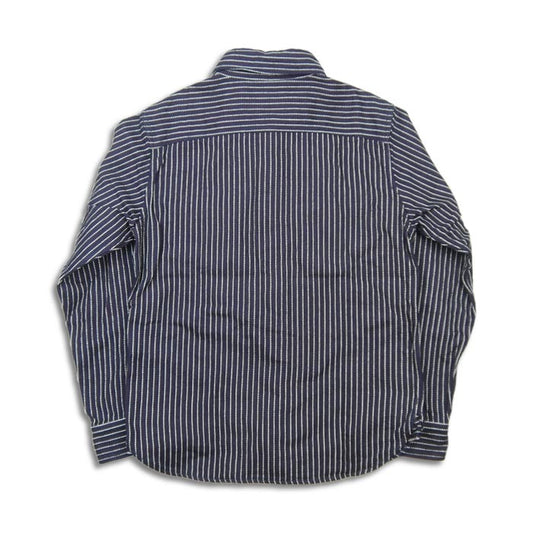 ウエス 501656 インディゴストライプネル ヘビーネルシャツ インディゴ メンズ