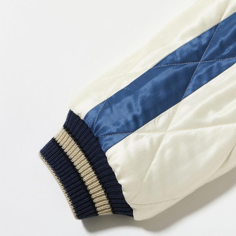 テーラー東洋 Lot No. TT15544-119 Mid 1950s Style Velveteen Souvenir Jacket “ROARING TIGER” × “WHITE EAGLE”