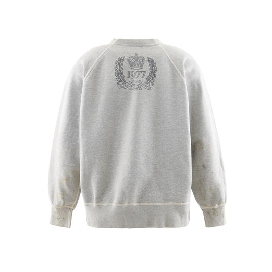 セントマイケル SM-YS1-0000-C23 SP_CREW SWT / QUEEN / GRAY メンズ ピストルズ コラボ プリント スウェット