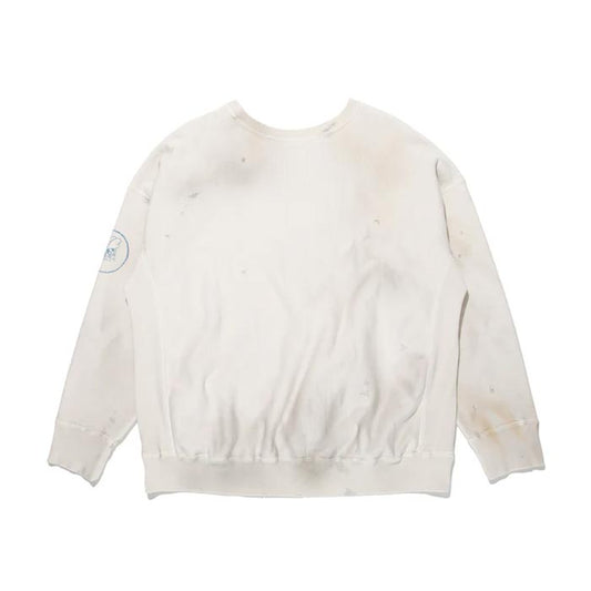 バウワウ BW242-USSA USN SEEBEES SWEATSHIRTS AGING ホワイトエイジング メンズ プリント スウェット トレーナー