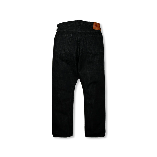 FULLCOUNT(フルカウント) 1101BKSS Straight Black Selvedge Denim(Super Smooth)