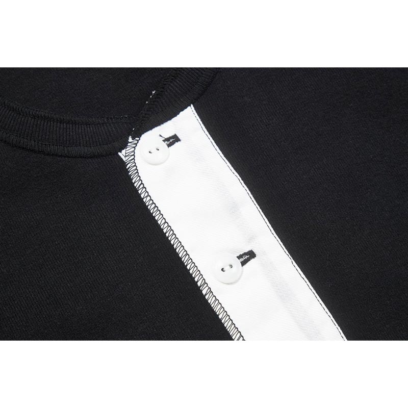 ジョーマッコイ MC23111 UNION HENLEY UNDERSHIRT L/S ブラック / 030 メンズ 長袖 ヘンリーネック Tシャツ カットソー ロンT