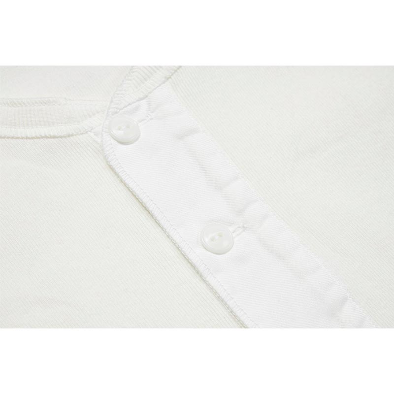 ジョーマッコイ MC23111 UNION HENLEY UNDERSHIRT L/S ホワイト / 010 メンズ 長袖 ヘンリーネック Tシャツ カットソー ロンT