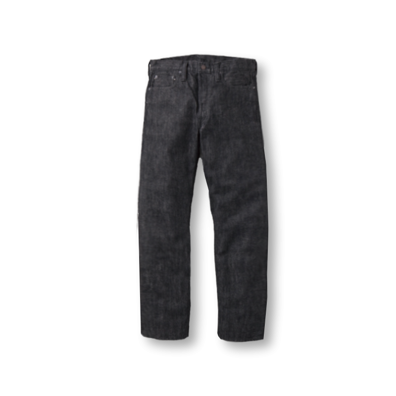 フルカウント 1101BK Srtaight Black Selvedge Denim メンズ ストレート ブラック デニム
