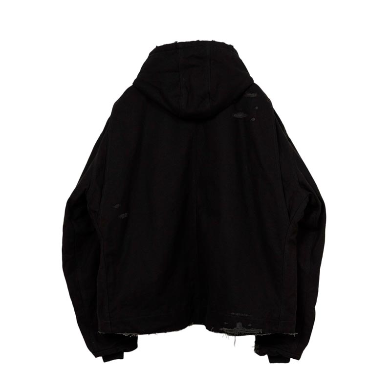 カミヤ G13BL024 BORO Duck Blouson ボロダックブルゾン ブラック メンズ アウター ジャケット ボア フード