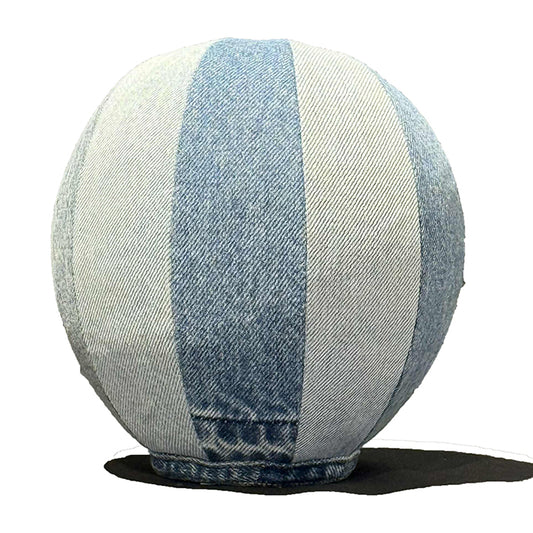 ミカヅキショウテン アップサイクルアートだるま DENIM:ORG