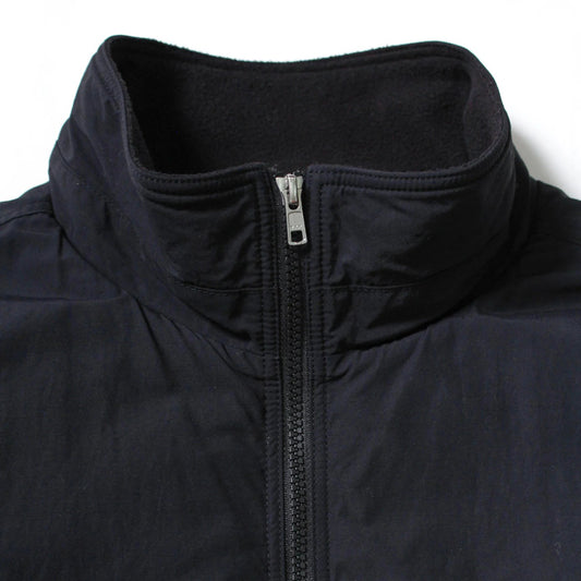 バウワウ BW2302-SFLJ SHELLED FLEECE LINED JACKET BLACK シェルジャケット ブラック メンズ