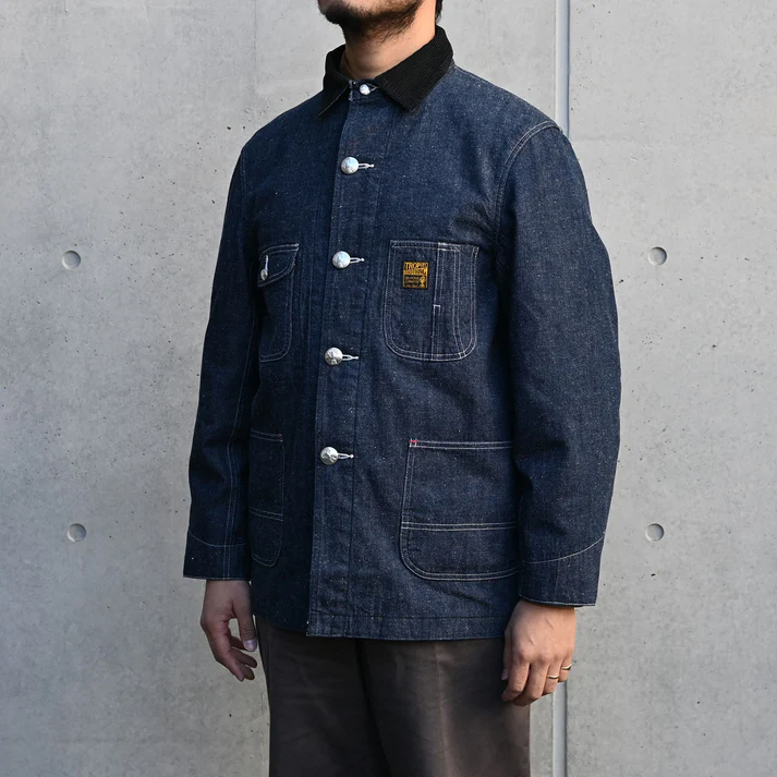 TROPHY CLOTHING Storm Coat / TR25AW-504:INDIGO