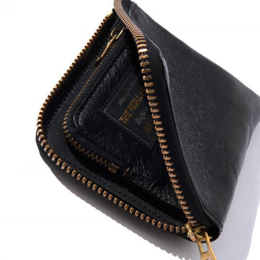 THE REAL McCOY'S,JOE McCOY McCOY'S HORSEHIDE WALLET:BLACK