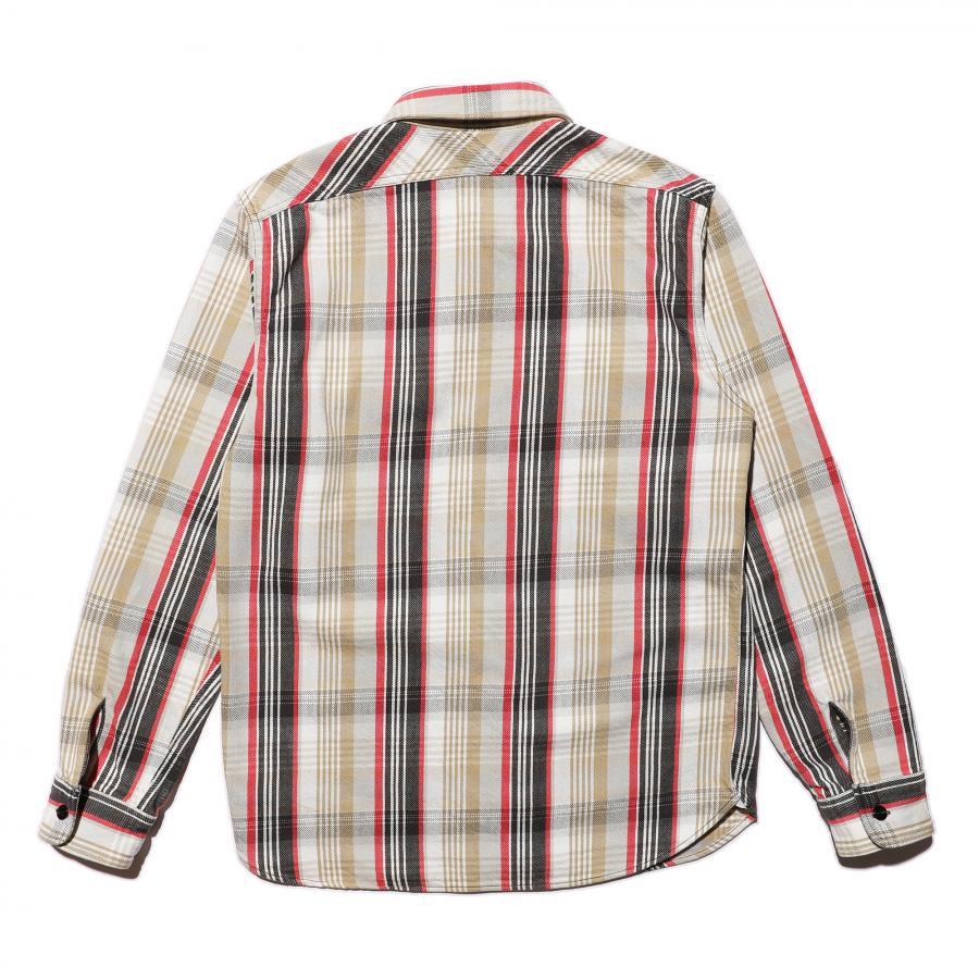 ジェラード JP02127 / JP02128 Union Workers Shirt Regular ラテ メンズ ネルシャツ レギュラーレングス