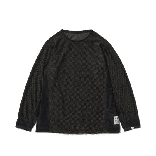 COMFY OUTDOOR GARMENT CMF-OCTA LS TEE MOD :BLACK/GRAY/WHITE