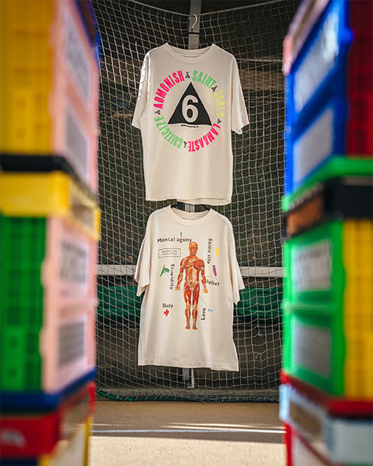 SAINT Mxxxxxx(セントマイケル) SM-MK8-0000-014 / SS T-SHIRT / 6 / WHITE