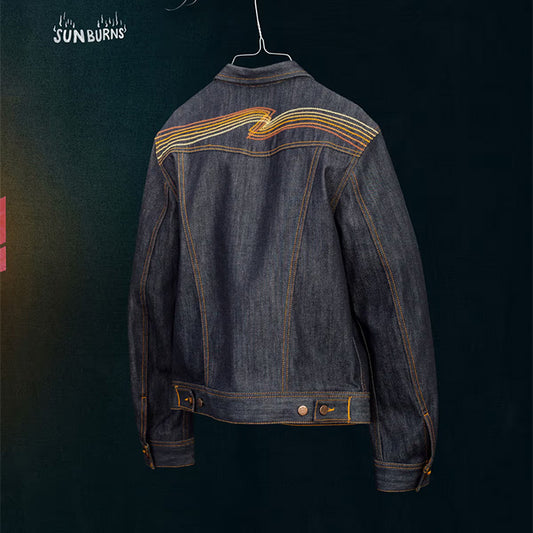 Nudie Jeans Conny Denim Jacket Sunburns 62161-5012 デニムジャケット