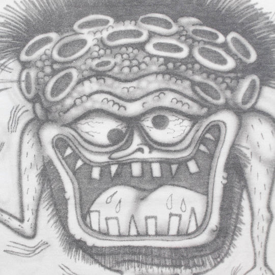 BOWWOW BW26U-SZBBT SKETCH ZOMBOO BRAIN BUSTER TEE