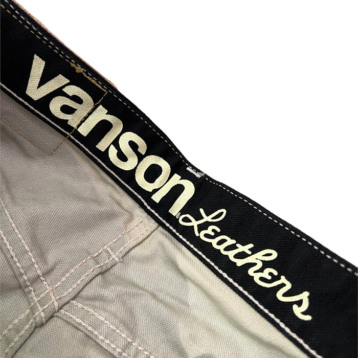 VANSON NVBL-404 WORK PANTS ダックワークパンツ ボーダー