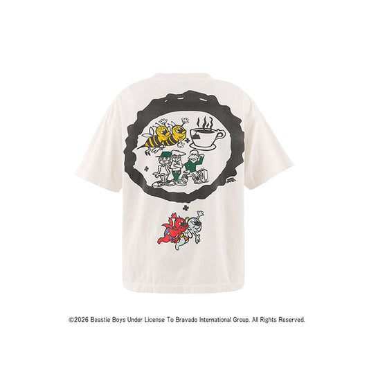 SAINT Mxxxxxx(セントマイケル) SM-MK8-0000-C23 / BTB_SS T-SHIRT / BEASTIEBOYS / WHT