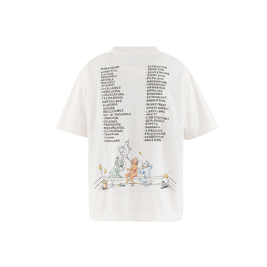 SAINT Mxxxxxx(セントマイケル) SM-MK8-0000-016 / SS T-SHIRT / SAINT WET / WHITE