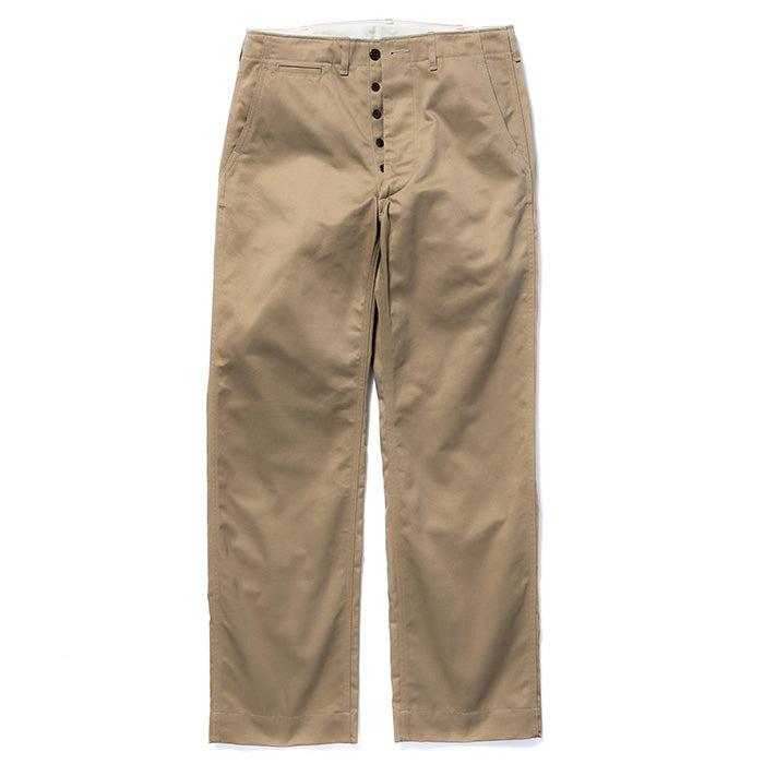 The REAL McCOY'S(ザ・リアルマッコイズ)TROUSERS, COTTON, KHAKI
