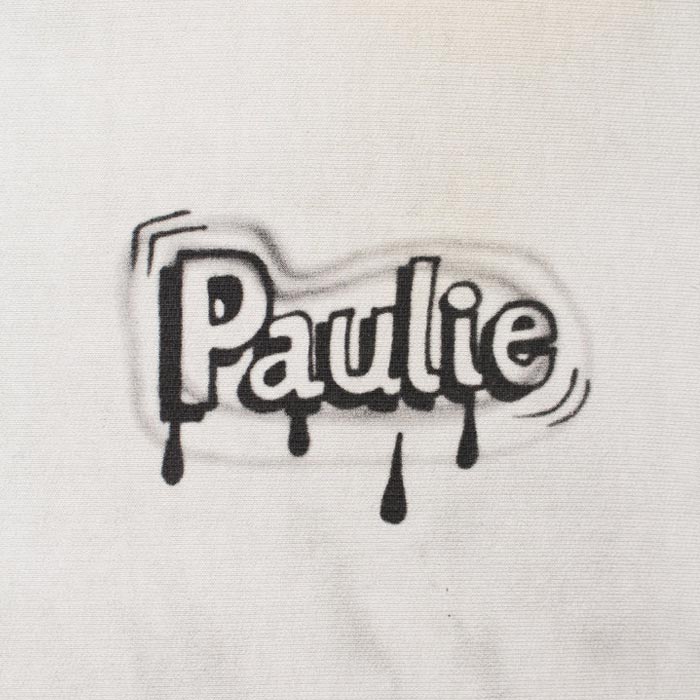 バウワウ  BW242-SPSS SKETCH PAULIE SWEATSHIRTS WHITEG AGING メンズ プルオーバー スウェット SKETCH×BOWWOW コラボ