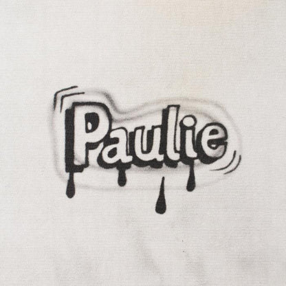 バウワウ  BW242-SPSS SKETCH PAULIE SWEATSHIRTS WHITEG AGING メンズ プルオーバー スウェット SKETCH×BOWWOW コラボ