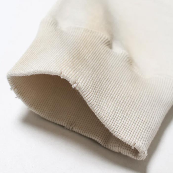 バウワウ  BW242-SPSS SKETCH PAULIE SWEATSHIRTS WHITEG AGING メンズ プルオーバー スウェット SKETCH×BOWWOW コラボ