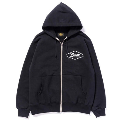 ブコ BC23102 BUCO F/Z PARKA / ENGINEER ブラック×ホワイト 301 メンズ ジップパーカー