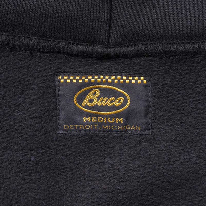 ブコ BC23102 BUCO F/Z PARKA / ENGINEER ブラック×ホワイト 301 メンズ ジップパーカー
