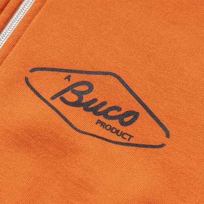 ブコ BC23102 BUCO F/Z PARKA / ENGINEER オレンジ×ブラック 307 メンズ ジップパーカー
