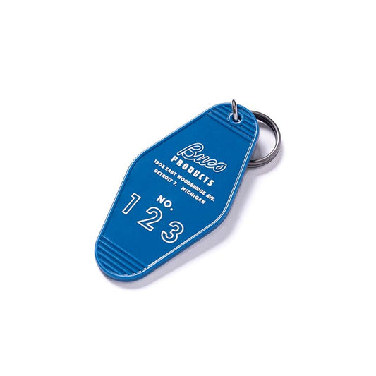 ブコ BA24103 BUCO MOTEL KEY RING ブルー 120 モーテルキーリング キーホルダー