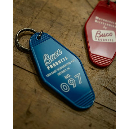 ブコ BA24103 BUCO MOTEL KEY RING レッド 090 モーテルキーリング キーホルダー