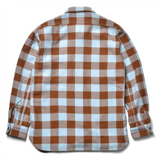 ジョーマッコイ MS22104 8HU BUFFALO CHECK FLANNEL SHIRT バファローチェックフランネルシャツ 長袖シャツ ブラウン