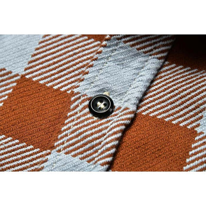 ジョーマッコイ MS22104 8HU BUFFALO CHECK FLANNEL SHIRT バファローチェックフランネルシャツ 長袖シャツ ブラウン