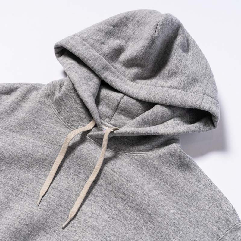 ジョーマッコイ MC24114 10 OZ. LOOPWHEEL HOODED SWEATSHIRT 020 GRAY メンズ スウェット プルオーバー パーカ